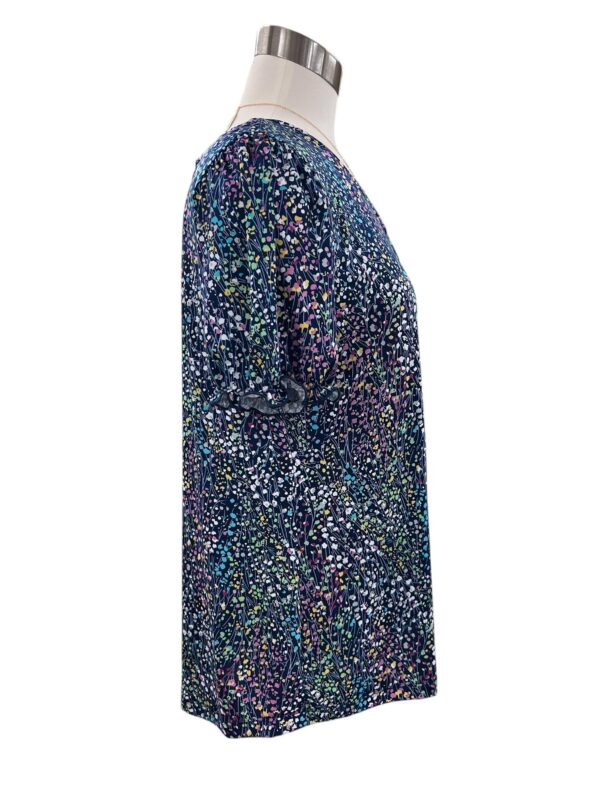 SOUTHERN LADY PUFF SLEEVE DITSY FLORAL TOP - Image 2