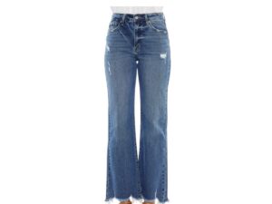 KAN CAN HIGH RISE SLIM WIDE LEG JEAN