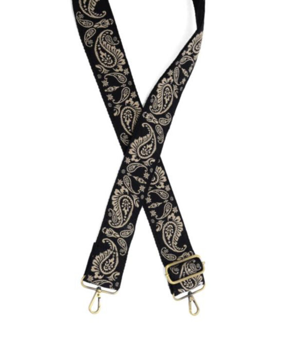 JOY SUSAN 2" PAISLEY GUITAR STRAP - Image 3