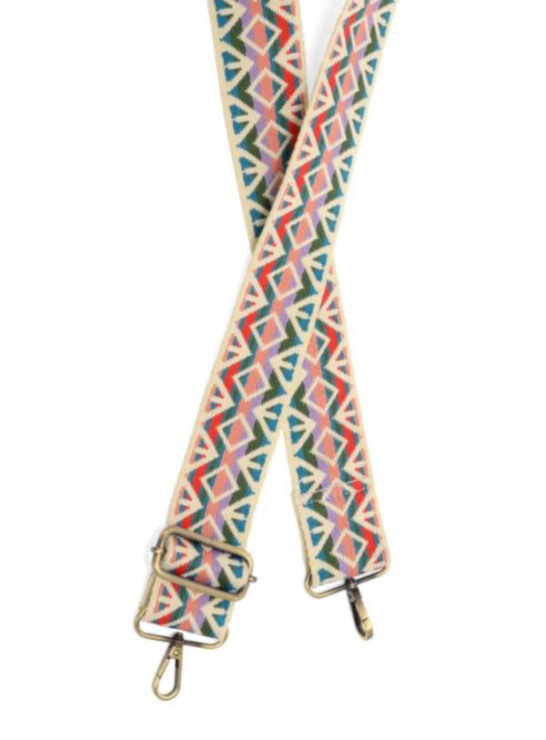 JOY SUSAN 2" GEO BOHO GUITAR STRAP - Image 3