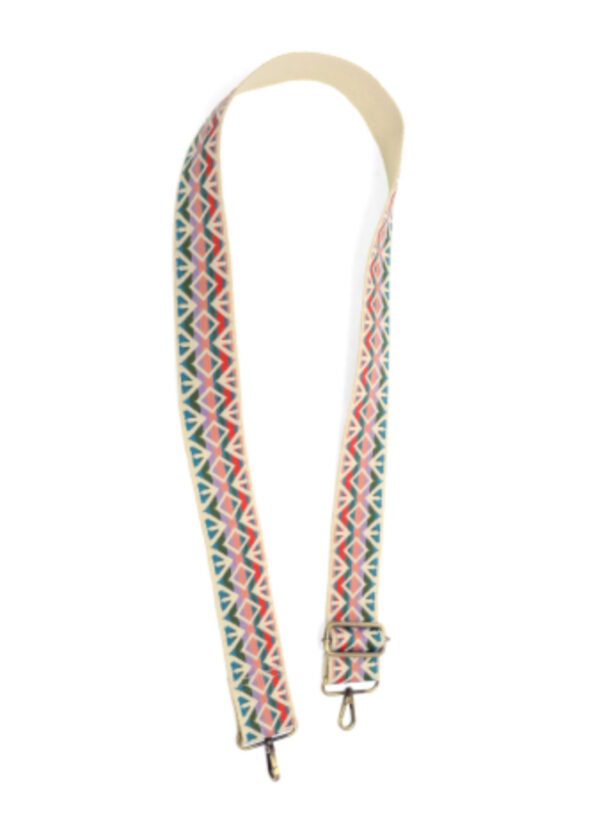 JOY SUSAN 2" GEO BOHO GUITAR STRAP - Image 2