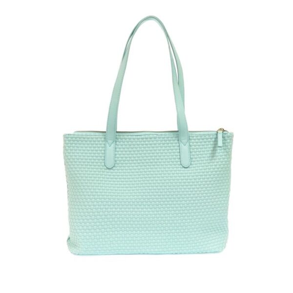 JOY SUSAN SHELLY WOVEN TOTE BAG - Image 7