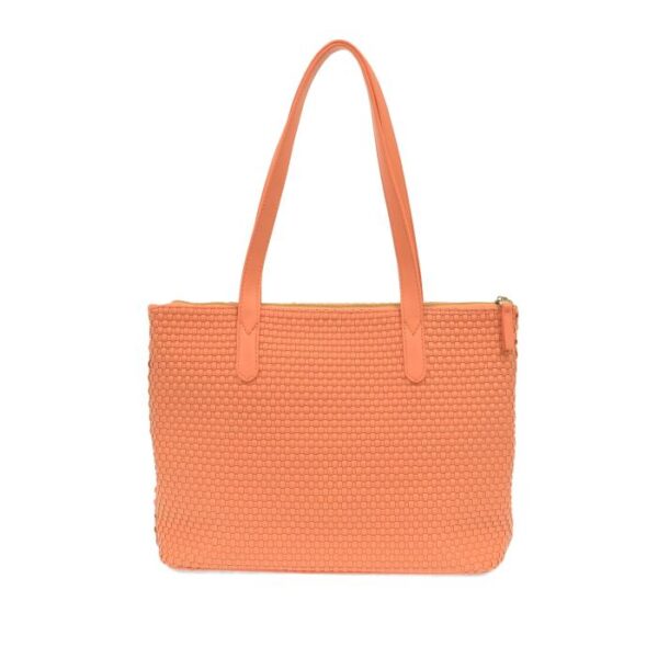 JOY SUSAN SHELLY WOVEN TOTE BAG - Image 4