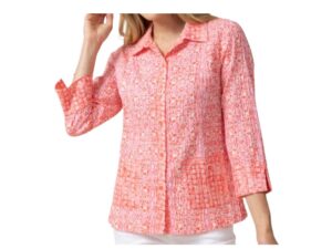 HABITAT CRINKLE COTTON MIAMI SHORE JACKET