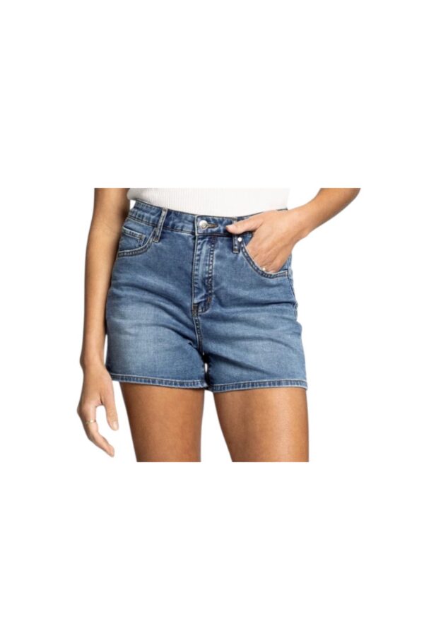 THREAD & SUPPLY ROWAN TERRY STRETCH DENIM SHORT