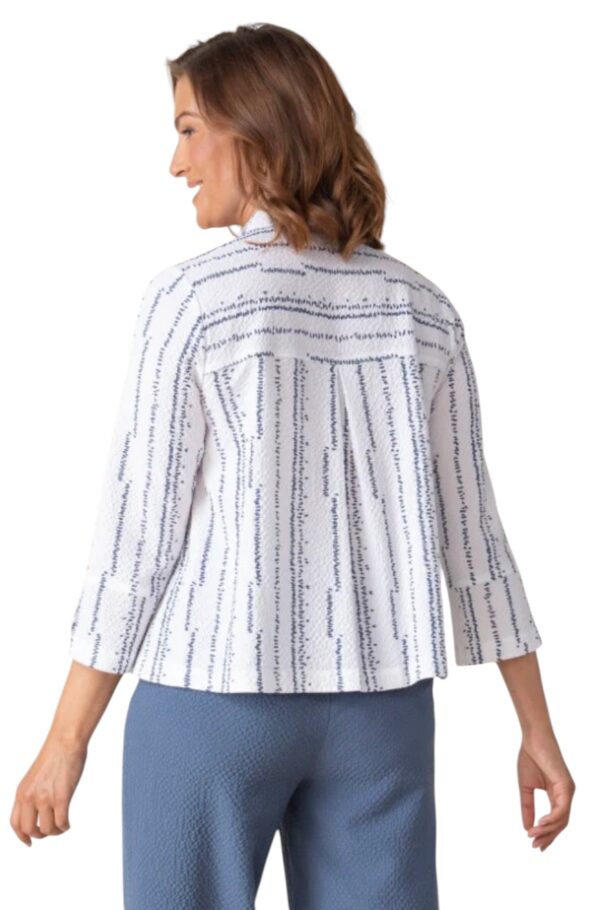HABITAT CRINKLE CREPE TULIP HEM SWING JACKET - Image 4