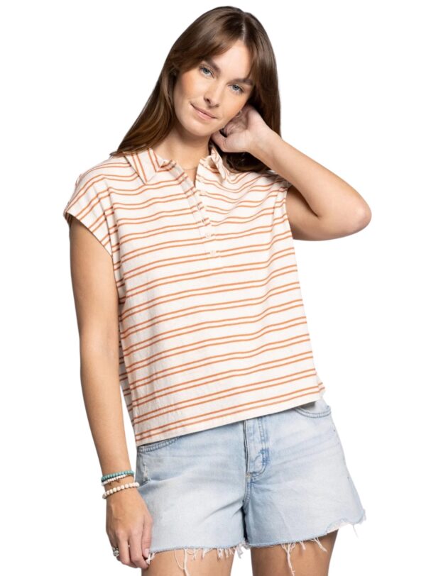 THREAD & SUPPLY REMI STRIPED POPOVER - Image 5