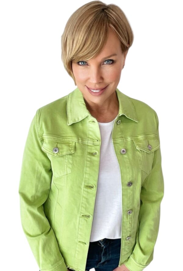 ETHYL COLORED FRINGE HEM JACKET - Image 2