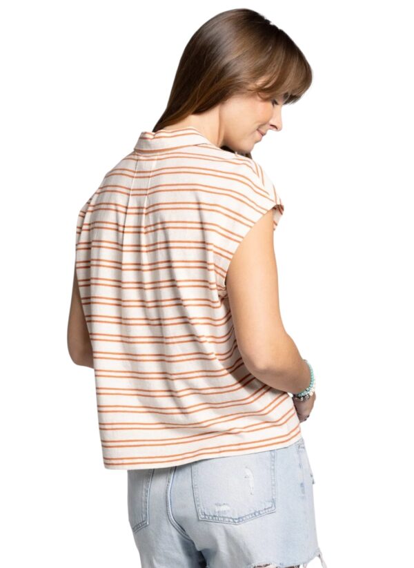THREAD & SUPPLY REMI STRIPED POPOVER - Image 3