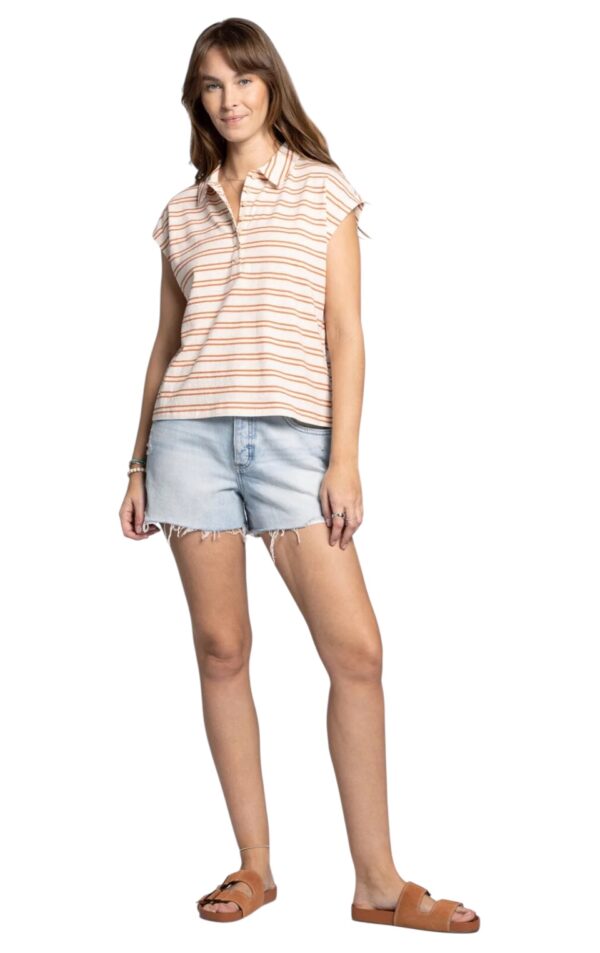 THREAD & SUPPLY REMI STRIPED POPOVER - Image 2