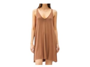 BE COOL V-NECK KNIT CENTER SEAM DRESS