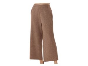 JODIFL BEIGE CHECK PRINT ANKLE PANT