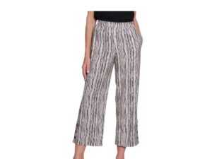 MULTIPLES PULL ON CROP LOUNGE PANT