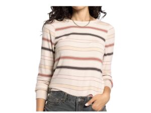 THREAD & SUPPLY STACY TOP AUTUMN STRIPE