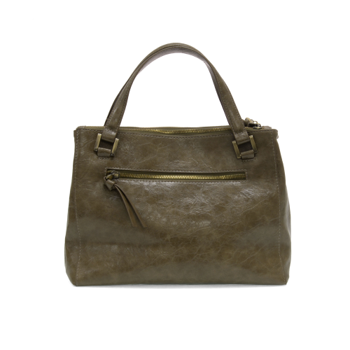 Organized Satchel With Open Compartments Joy Susan Shawna Triple