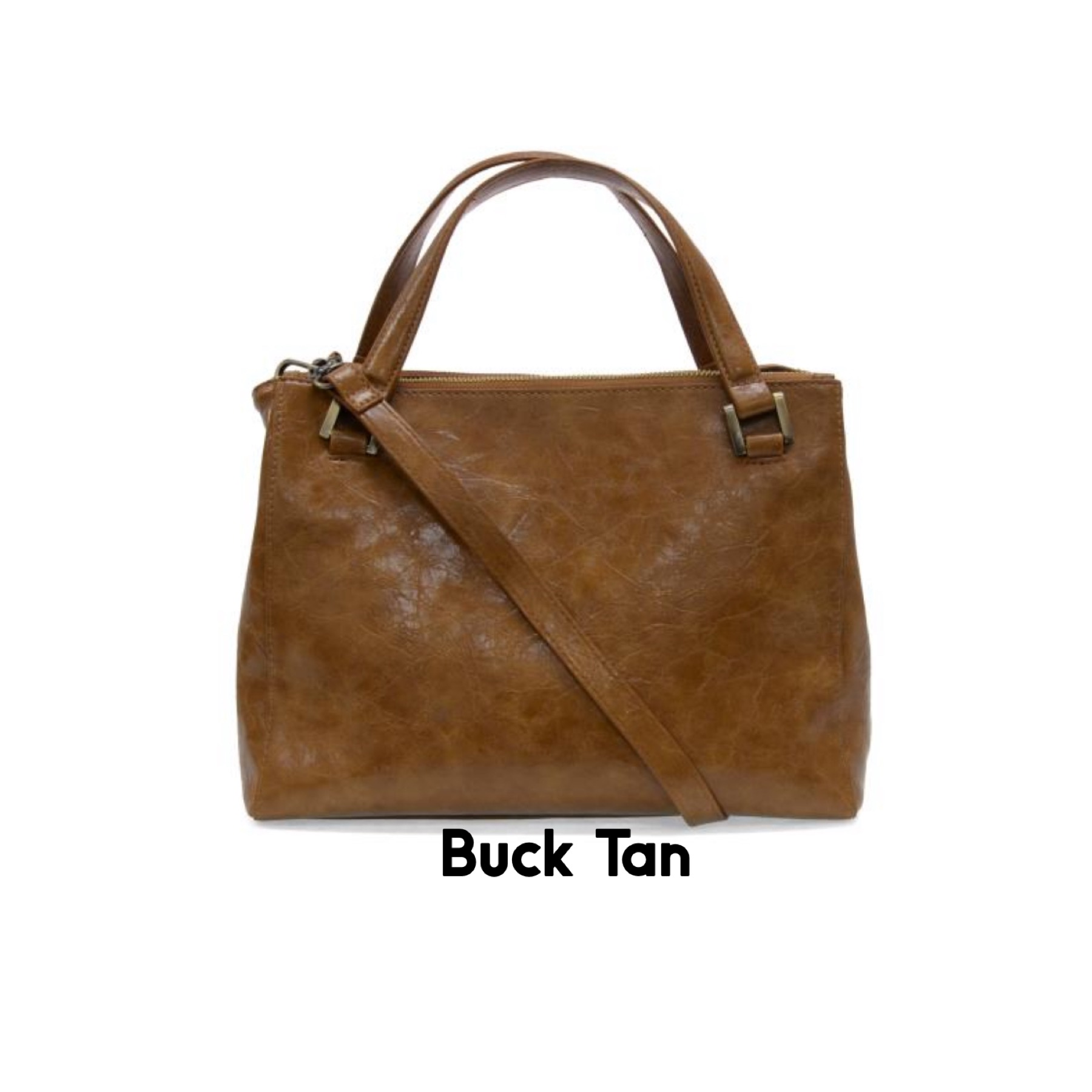 JOY SUSAN SHAWNA TRIPLE ZIP SATCHEL/CROSSBODY - 6th Street