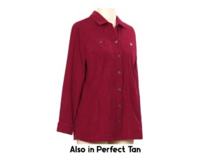 SOUTHERN LADY CORDUROY SHIRT JACKET