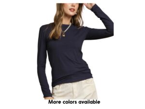 UMGEE SUPER SOFT LONG SLEEVE KNIT TOP