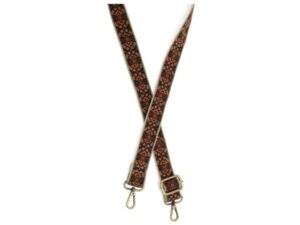 JOY SUSAN 1.2"VINTAGE PRINT GUITAR STRAP