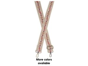 JOY SUSAN 1.5" DAISY TRAIL GUITAR STRAP