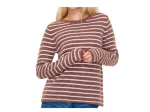 STACCATO STRIPED SUPER SOFT SWEATER