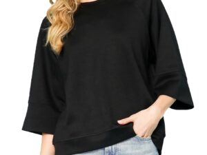 UMGEE LUXE KNIT RAGLAN SLEEVE TOP
