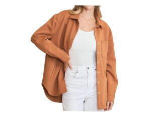 UMGEE LUXEKNIT OVERSIZED SHIRT JACKET