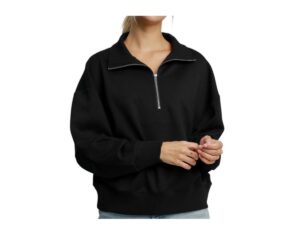 UMGEE LUXE KNIT HALF ZIP TOP