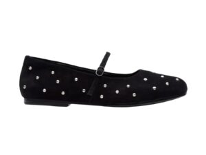 CLARKS LIVIA STUD IN BLACK