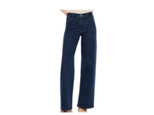 KAN CAN HIGH RISE DARK WASH WIDE LEG