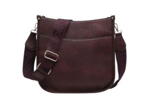 JEN & CO CHERRY LACQUER CHLOE CROSSBODY