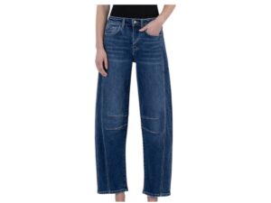 FLYING MONKEY HIGH RISE BARREL JEAN