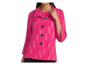 MULTIPLES 3/4 FLOUNCE SLEEVE JACKET & TANK