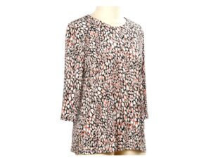 SOUTHERN LADY 3/4 SLEEVE BLOSSOM PRINT TOP