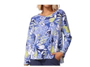 ESCAPE BY HABITAT FIJI FLORAL BOXY TEE