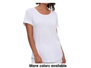 ESCAPE BY HABITAT COTTON SLUB CUFF SLEEVE TEE