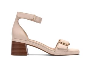 CLARKS JAYLAN DREAM CREAM LEATHER