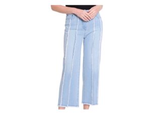 MULTIPLES FRINGE SEAMED FRONT CROP