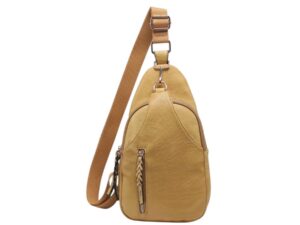 JEN & CO NIKKI SLING BAG LIGHT MUSTARD