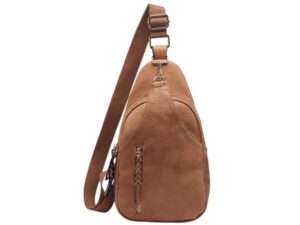 JEN & CO NIKKI SLING BAG CARAMEL