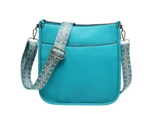 JEN & CO OCEAN TEAL POSIE CROSSBODY