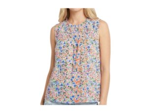 STACCATO FLORAL SLEEVELESS TOP