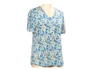 SOUTHERN LADY FLORAL PUFF SLEEVE TOP