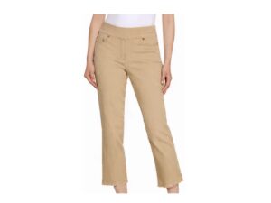 MULTIPLES 5 POCKET FRINGE HEM CROP JEAN