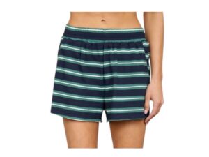 BLUPEPPER STRIPED KNIT SHORTS