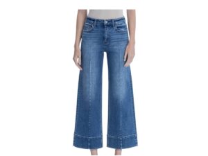 VERVET BY FLYING MONKEY HIGH RISE ANKLE WIDE TROUSER
