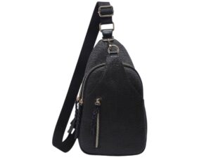 JEN & CO NIKKI MICRO STRAW SLING BAG