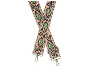 JOY SUSAN 2" MULTI PAISLEY GUITAR STRAP