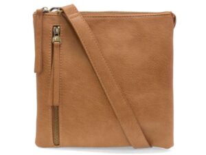 JOY SUSAN DAWN MULTI POCKET CROSSBODY MID TAN