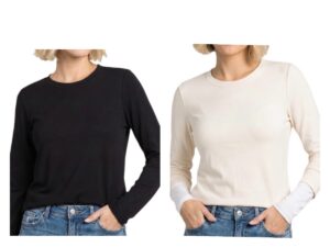 STACCATO SUPER SOFT MICRO BRUSH CREWNECK